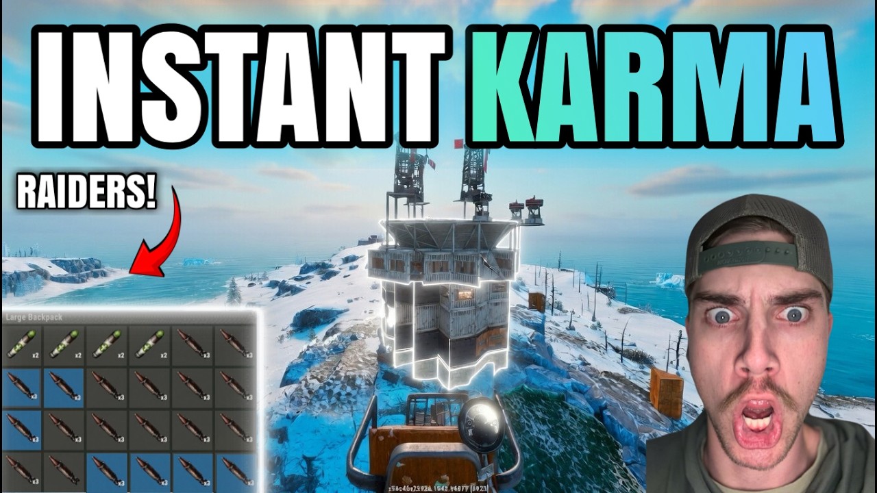 They Tried to OFFLINE Us TWICE&hellip; I Took Their Rockets & ENDED Them - Rust Console