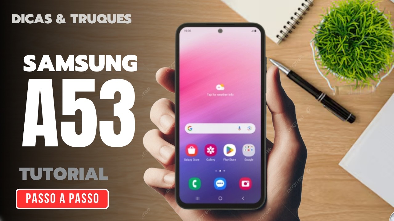 Como gravara tela com o som do microfone e de mídia no Samsung Galaxy A53