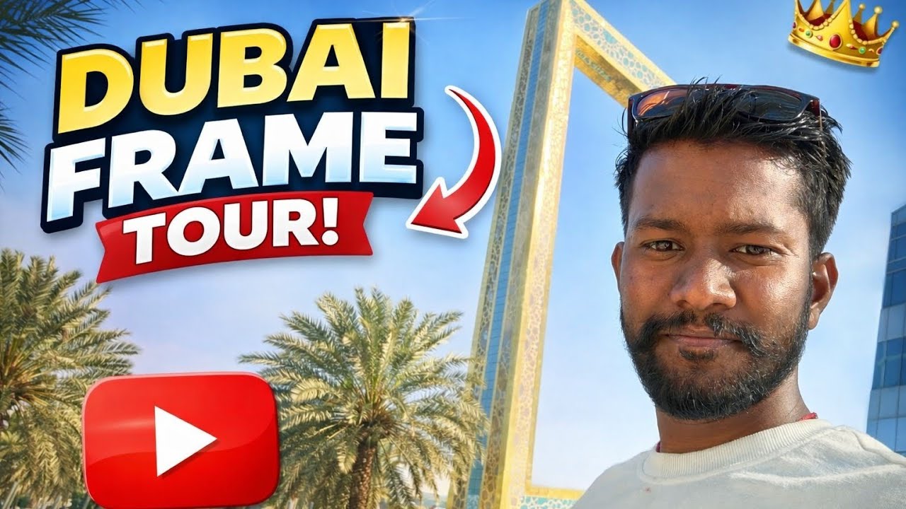 Dubai frame tour #dubailife #shivramlifestyledubai ##vip#viralvideo 