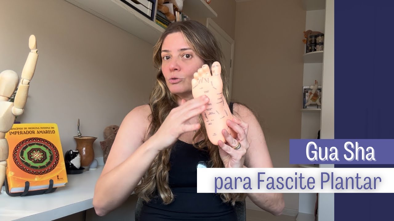 Gua Sha para Fascite Plantar