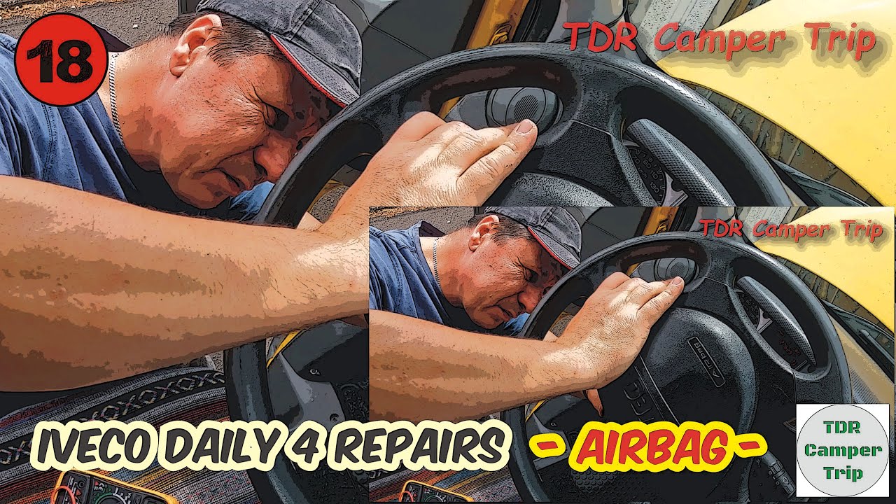 IVECO Daily IV, F1A 2,3 - How to FIX the AIRBAG Light #camping #campervan #automobile #wohnmobile