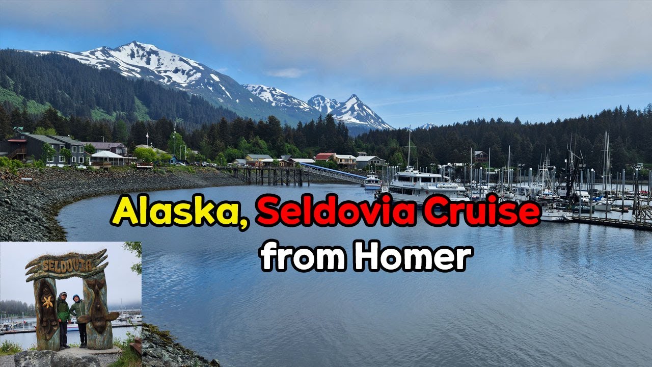 Alaska Homer : SELDOVIA cruise 여행, 미시건주 출발 30일 12,000마일 미니밴 차박여행 Alaska #미국차박여행