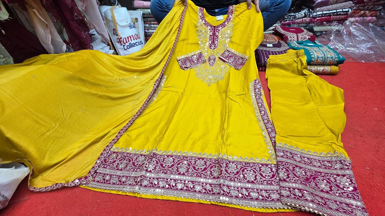 ২০২৬ ঈদ গায়ে হলুদ/ঈদ/পাটিতে পড়ার জন্য ফ্রি সাইজের কাজ করা সারারা,গারারা রেডিমেড পার্টি থ্রি পিস