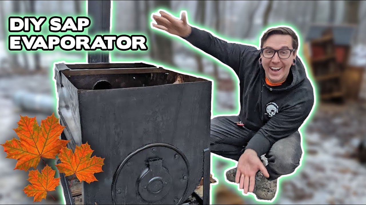 DIY Maple Syrup Evaporator! Recycled Oil Tank Build!