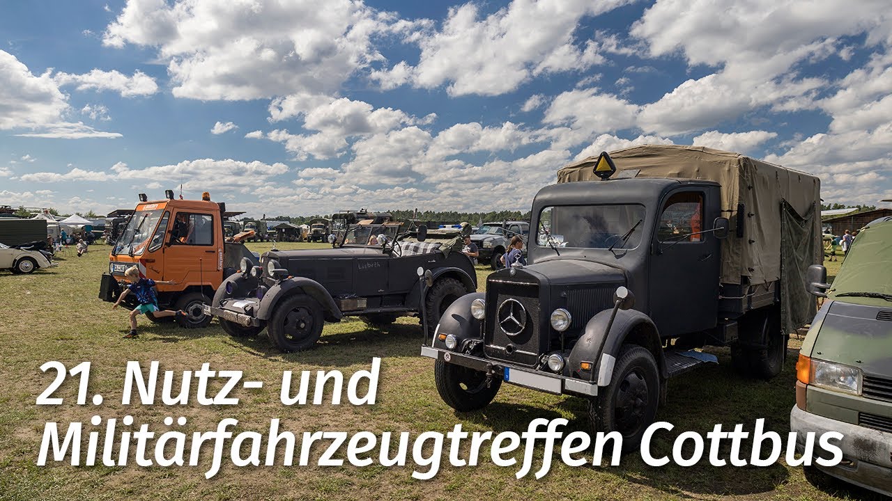 21. Nutz- und Militärfahrzeugtreffen | Flugplatzmuseum Cottbus