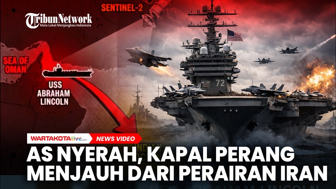 AS Nyerah​​, Kini Kapal Perang Menjauh dari Perairan Iran