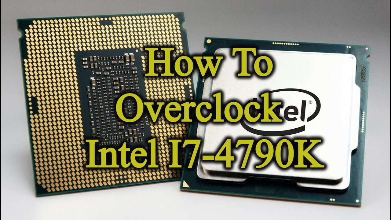 How to overclock Intel I7-4790K!