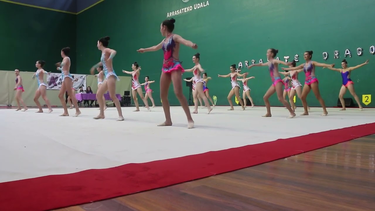 Arrasate Dragoi Gimnasia Taldeko ikasturte bukaerako jaia 2