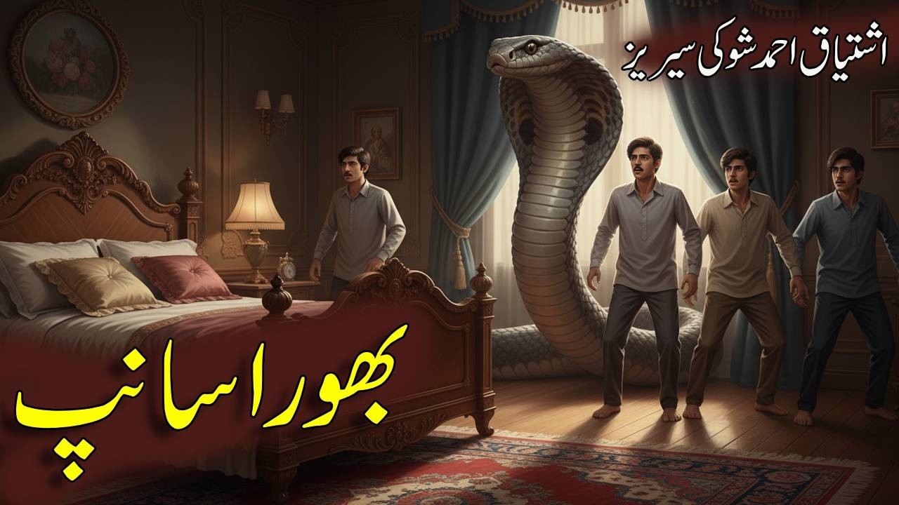 Bhora Sanp بھورا سانپ| Agwa, Jungle Aur Khooni Kothi | Shoki Brothers Detective Story