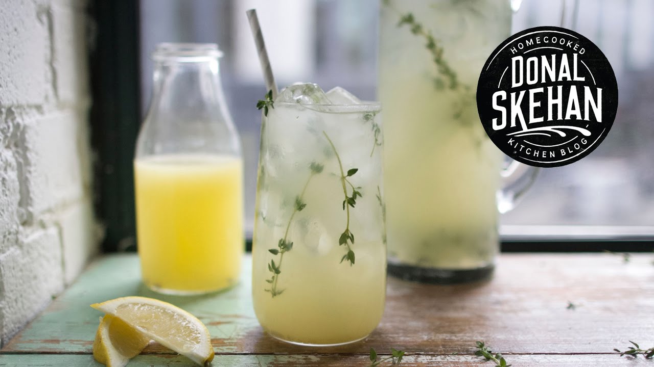 How to make... Thyme Lemonade!
