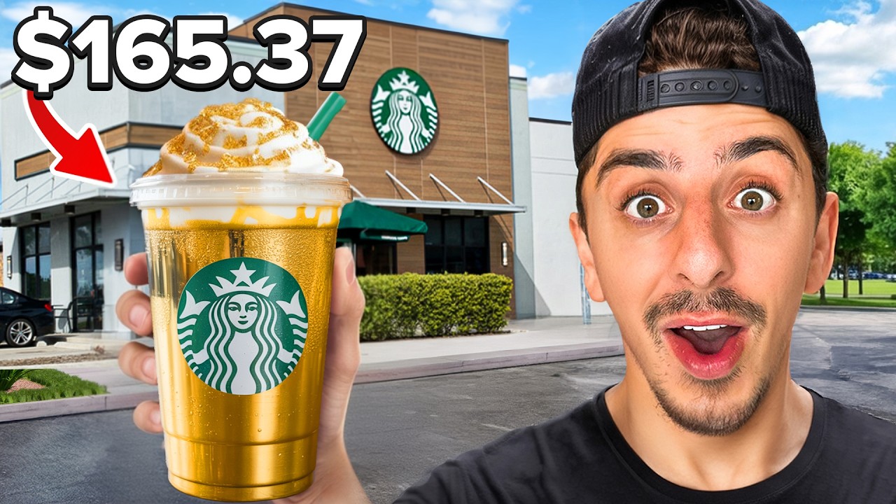 I Tried Every Fast Food Restaurants Most Expensive Item