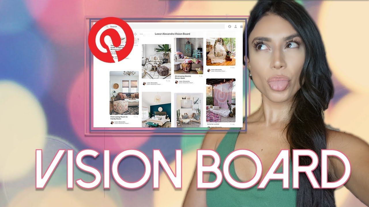How to Use PINTEREST as a VISION BOARD!