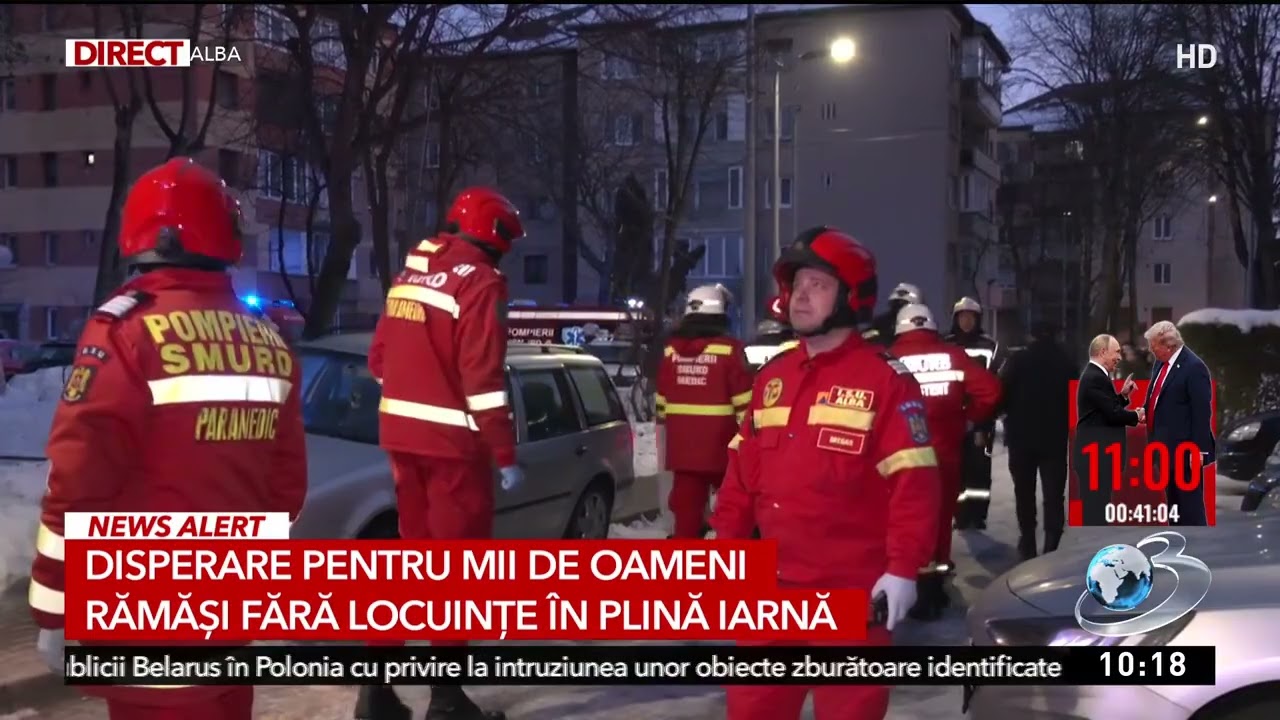 Disperare pentru mii de oameni rămași fără locuințe în plină iarnă