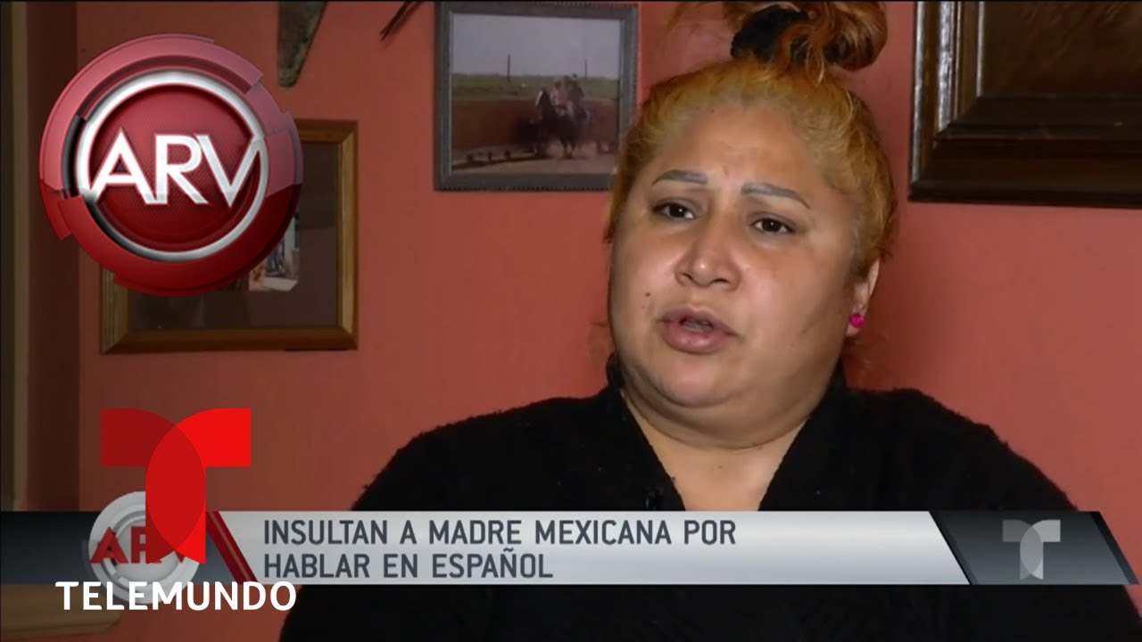 Hispana sufre ataque racista por hablar español | Al Rojo Vivo | Telemundo