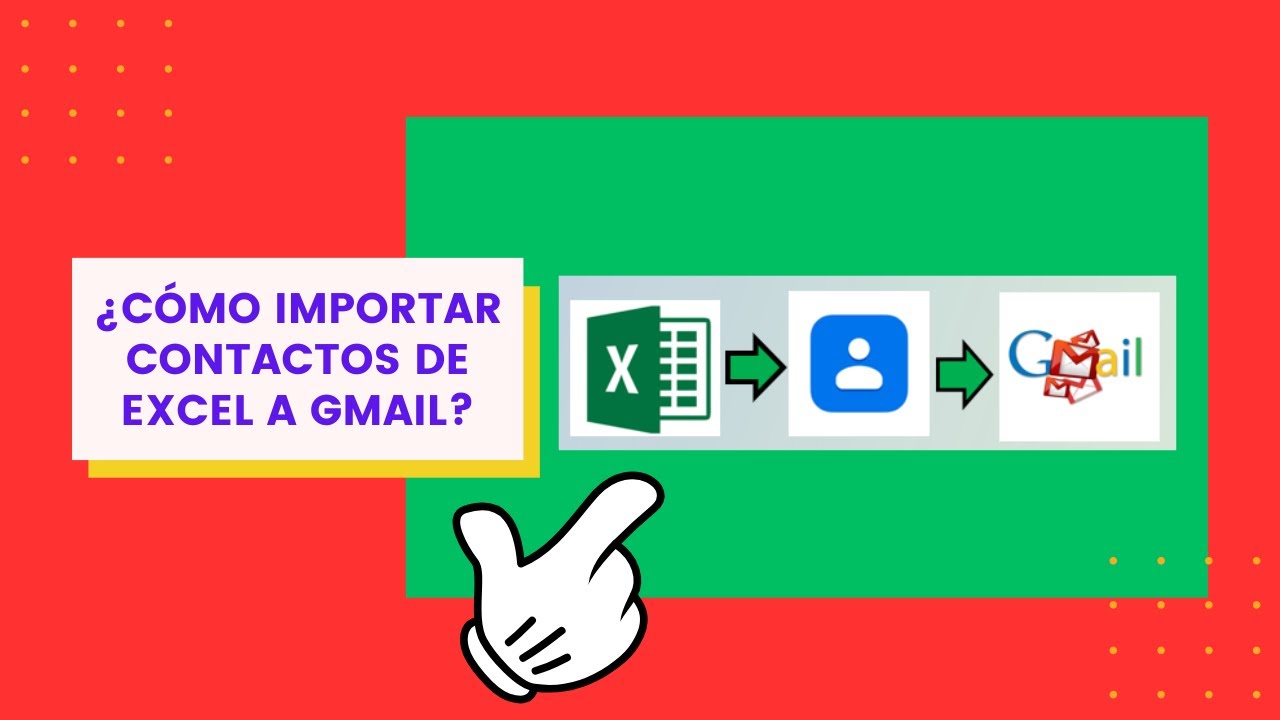 🔴¿Cómo Importar Contactos en Gmail desde Excel? ✅📑 #contactsgmail #excelgmail #new #youtube