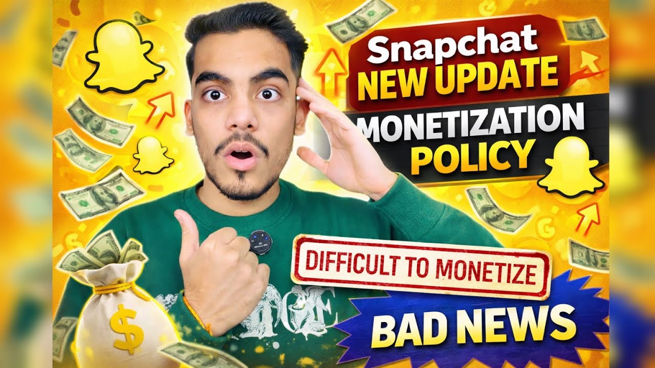 Snapchat Monetization Big New Update 2026 | Snapchat New Monetization Eligibility and Payment 2026