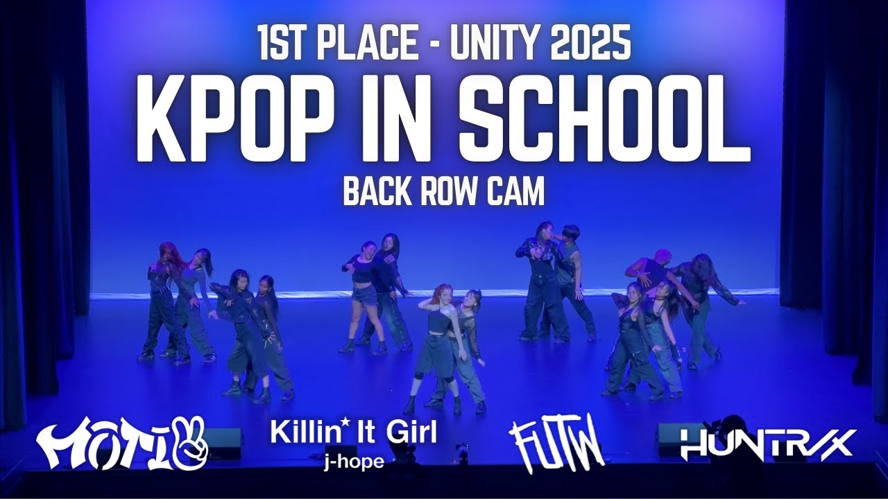 [KPOP В ШКОЛЕ | ЗАКАНЧИВАЯ КАМЕРА] UNITY 2025 ОСЕНЬ (MOTIV SWF, LISA, J-HOPE, HUNTRIX) | ATX KDC