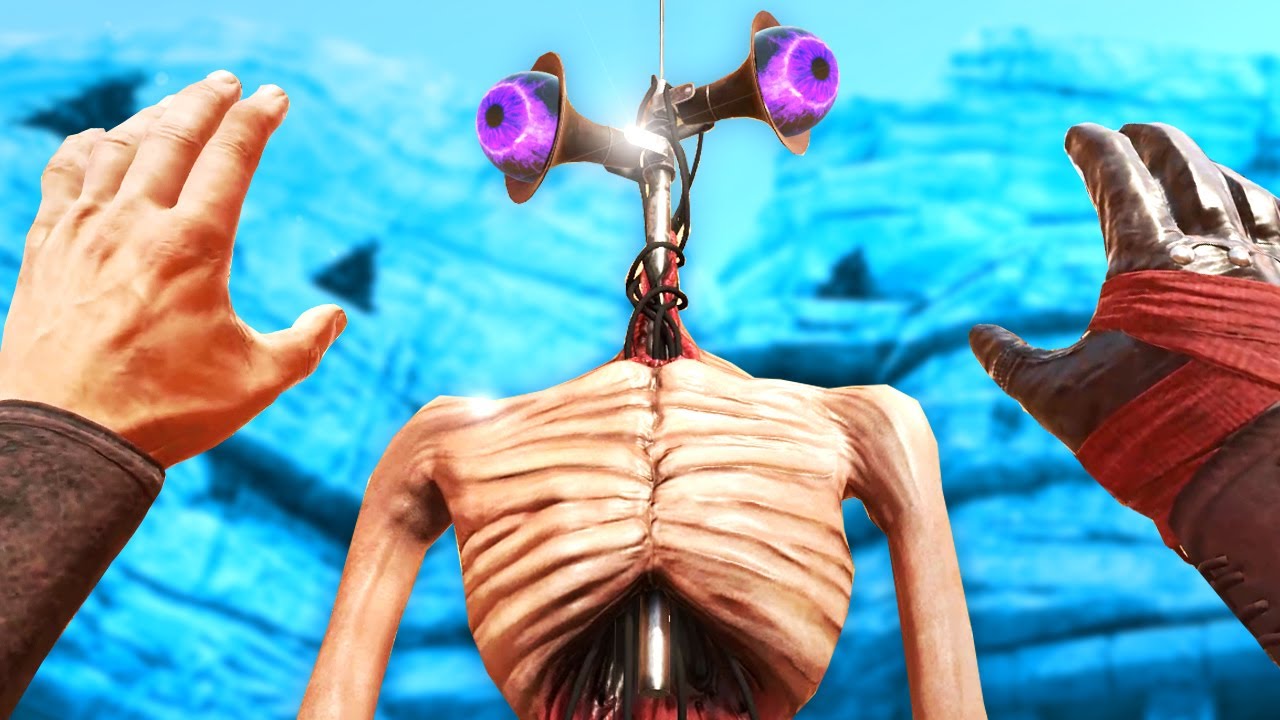 SIREN HEAD IS POSESSED and HUNTS US DOWN in Blades and Sorcery VR Multiplayer