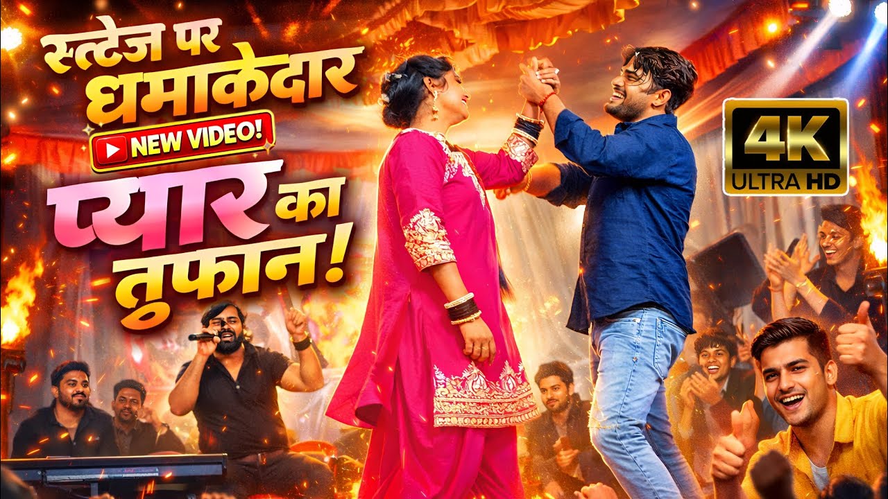 ग्राम मोहन भाटा स्टेज पर धमाकेदार प्यार का तूफान | New Video | 4K Ultra HD 🔥