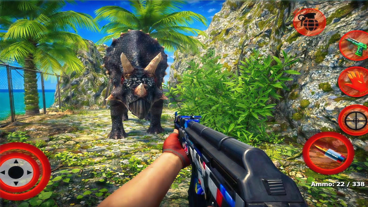 Dinosaur Open World Game &ndash; Dinosaur Survival Game &ndash; Android Gameplay 