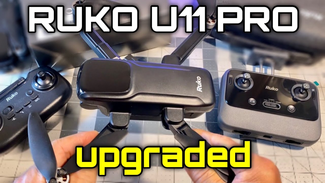 RUKO U11 Pro The Upgraded Version  Full Review and Flight Test