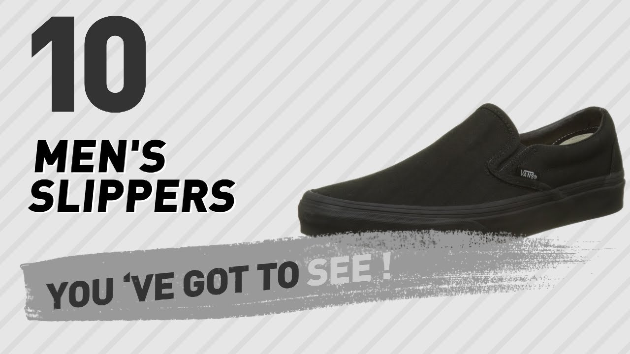 Top 10 Men'S Slippers // UK New & Popular 2017