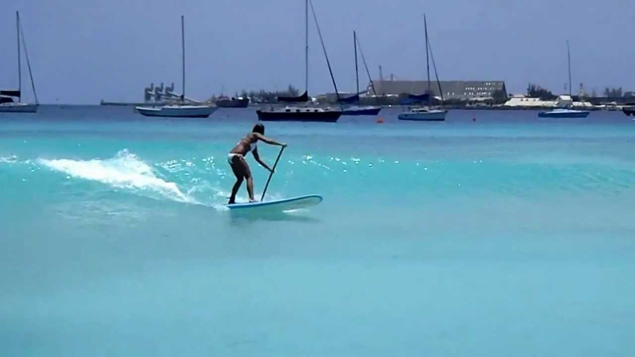 Paddle Barbados Stand Up Paddle Surfing - Sarah