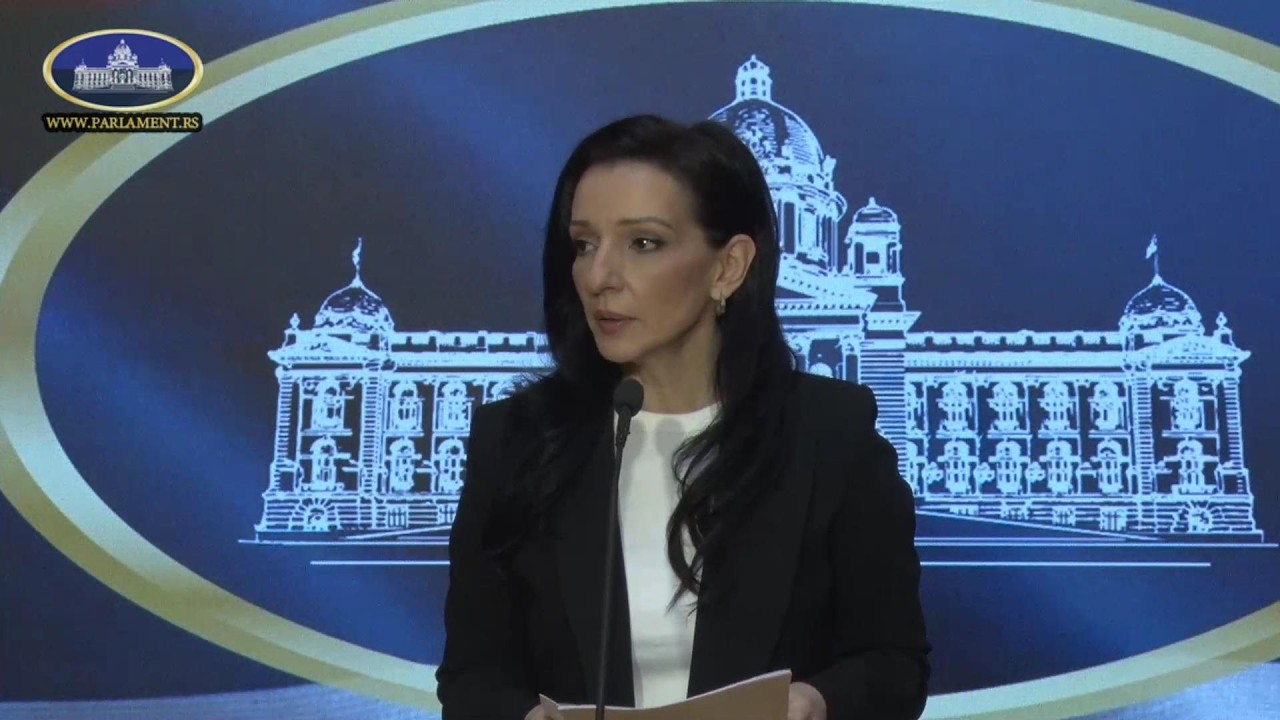 конференција за новинаре народне посланице Маринике Тепић 06.02.2026