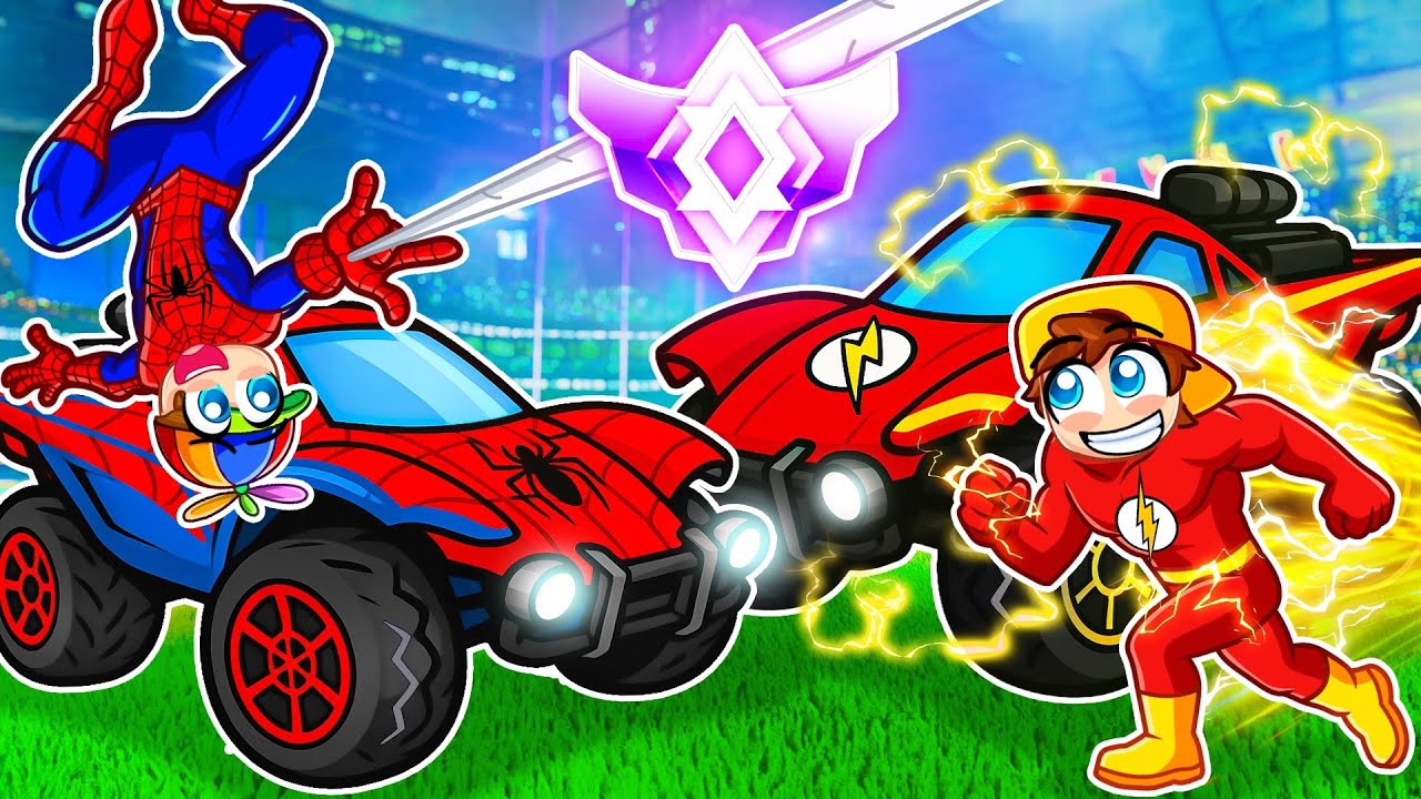 We Became SUPERHERO'S In Rocket League!