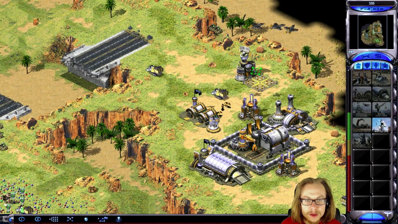C&C Red Alert 2 Yuris Revenge Multiplayer #9 - 3 player FFA