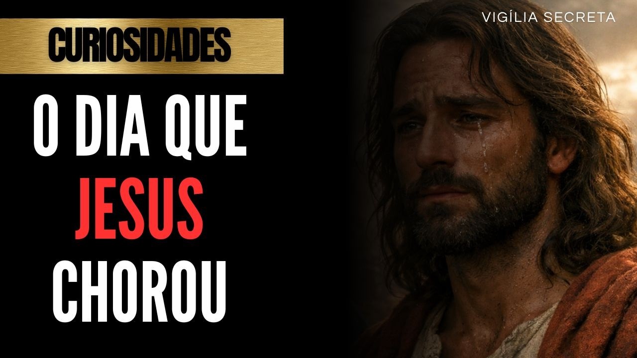 O Dia Que JESUS CHOROU ao ver a MORTE de perto.