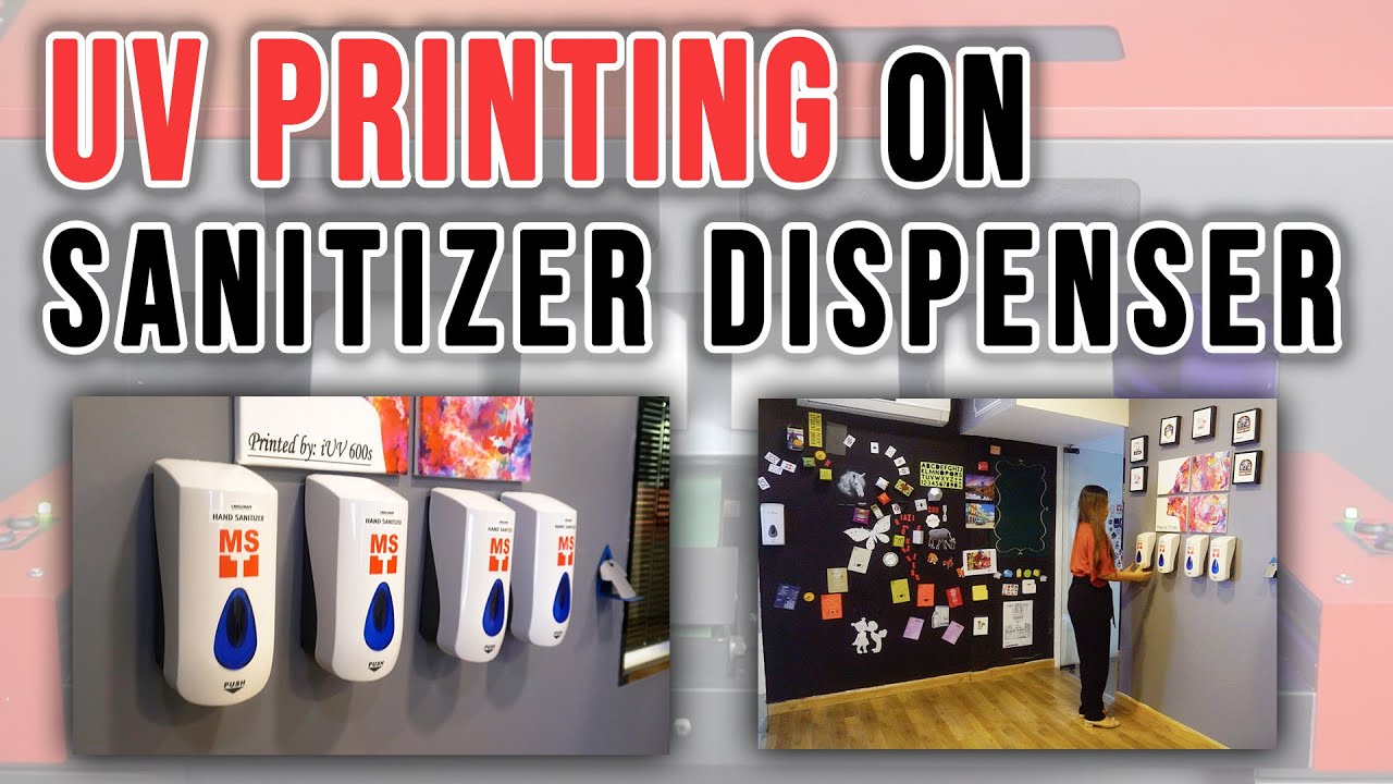 Sanitizer Dispenser UV Printer
