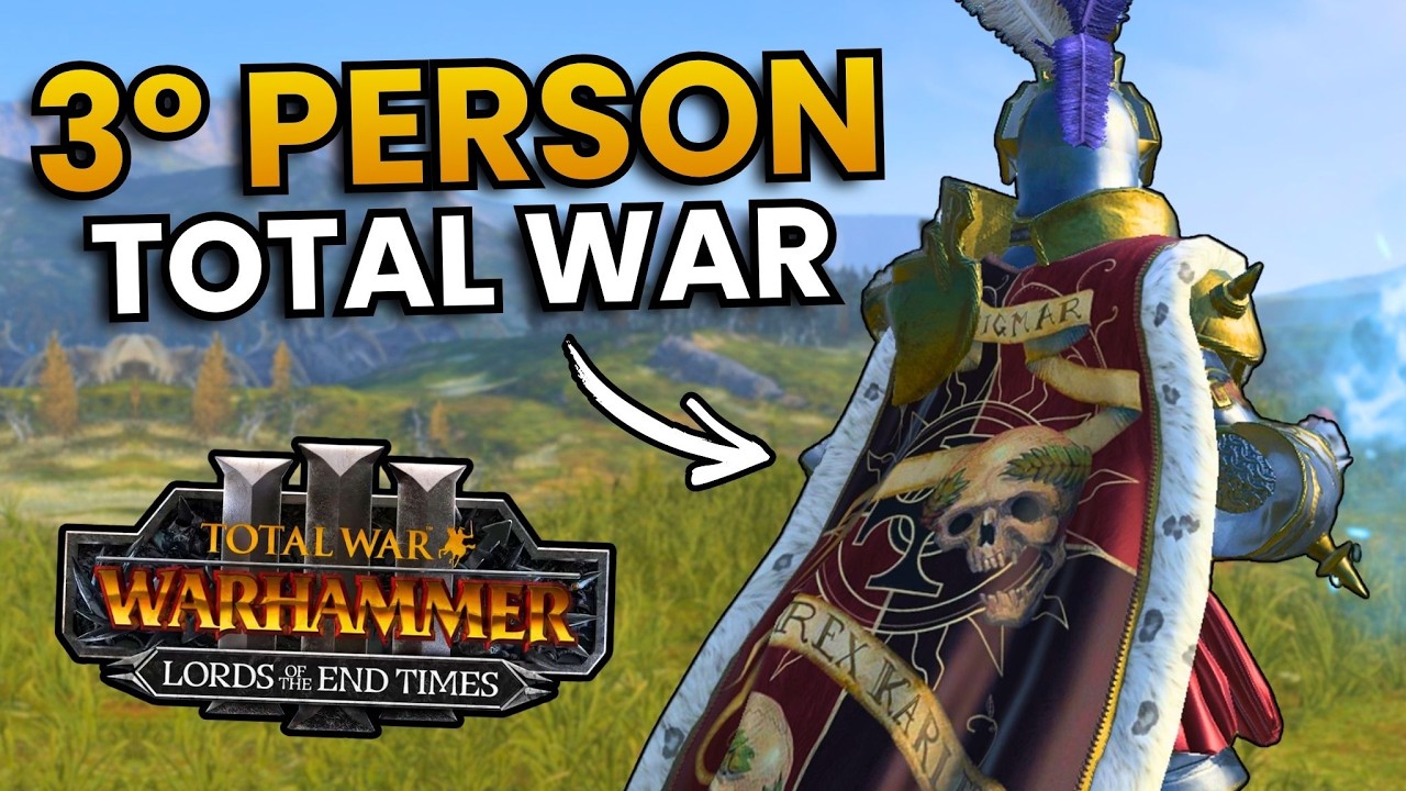 The THIRD PERSON in Total War Warhammer 3 is HERE!