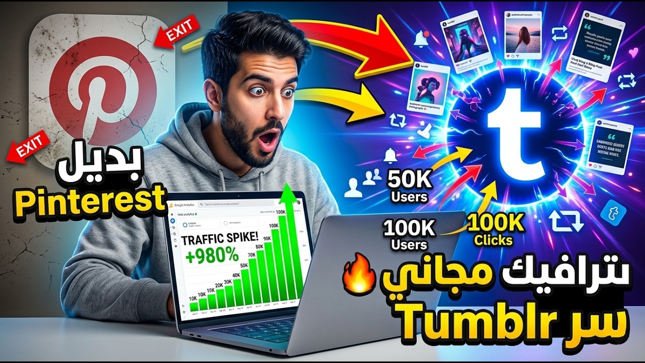كيف تجلب آلاف الزيارات من Tumblr مجانًا