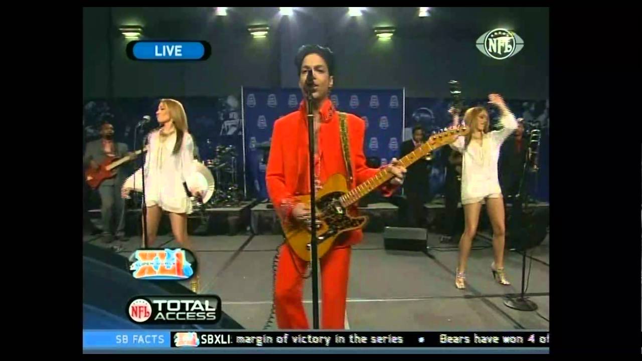 prince superbowl XLI press conference 2007