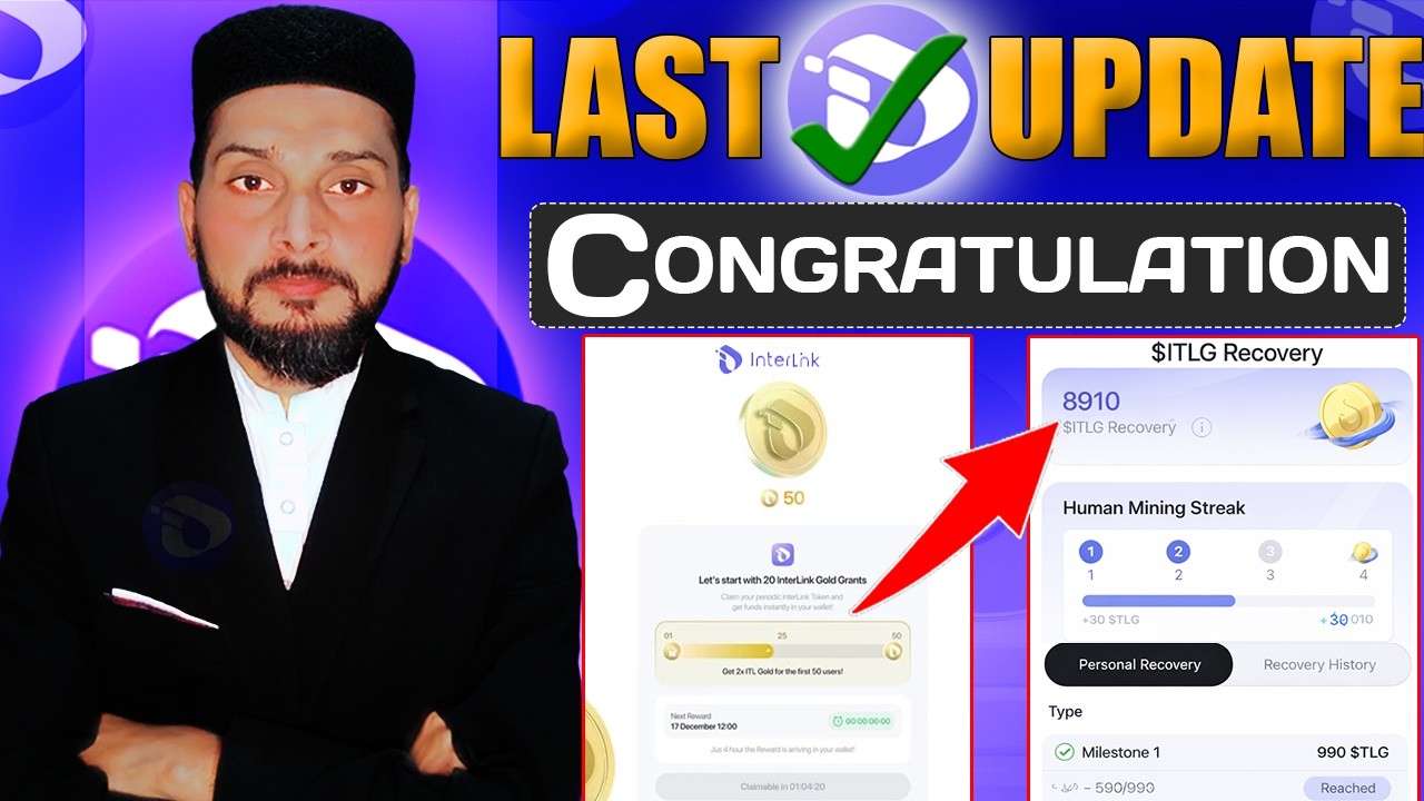 How to ITLG Recovery in Interlink Network? Latest Update 2026 | Last Step Before Verification! 2026