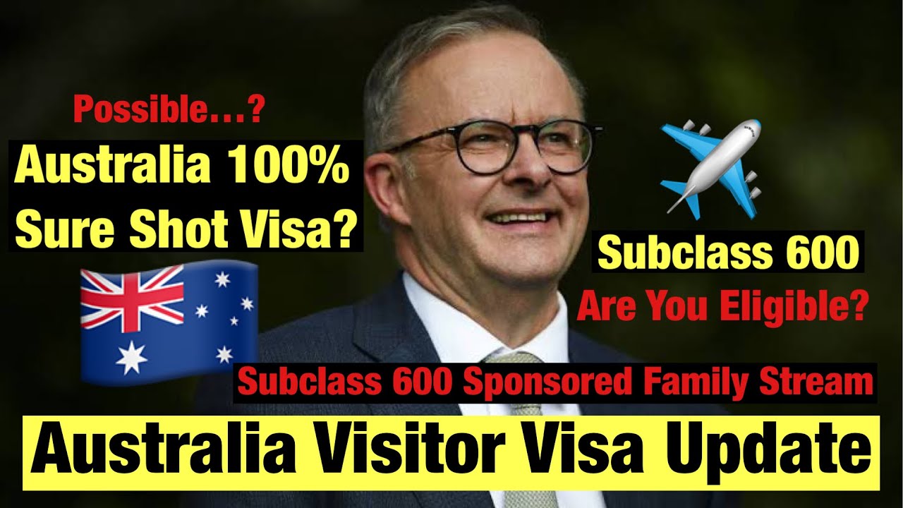Australia Visitor Visa Update| Sponsored Family Stream| 100% Sure Visa?Subclass 600