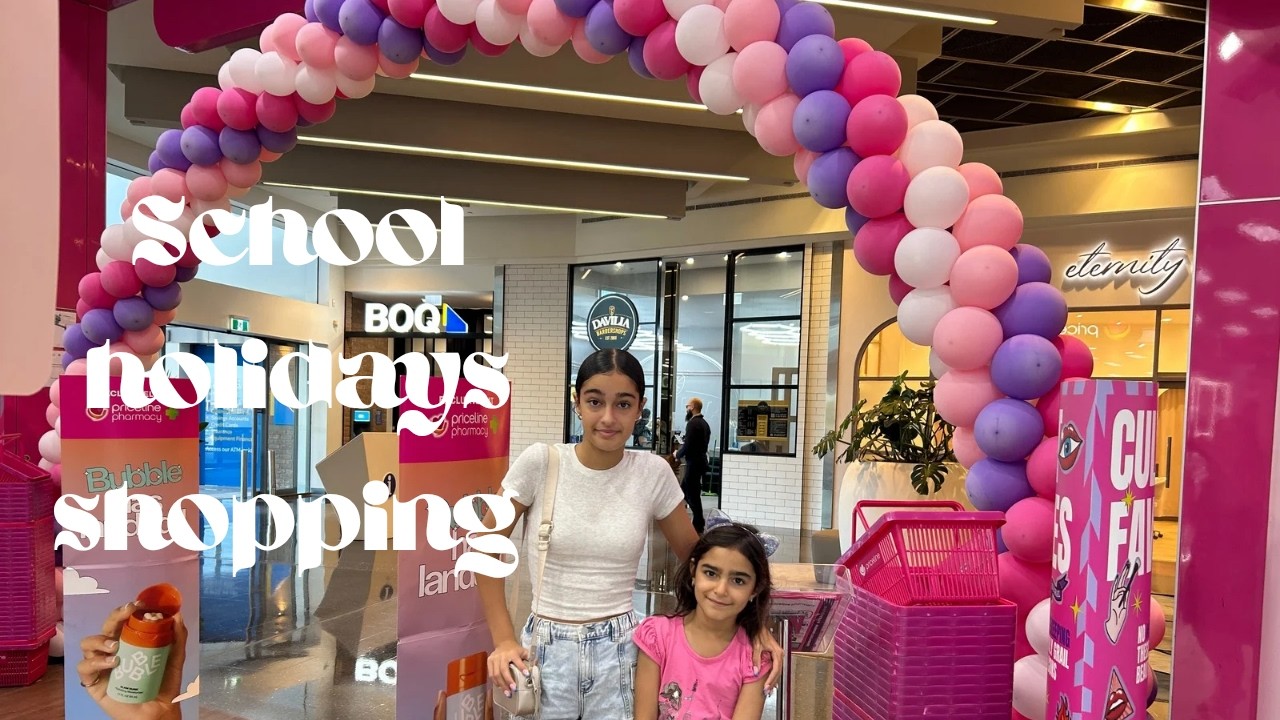 School Holidays with the Kids: Laughs, Shopping & Chaos!