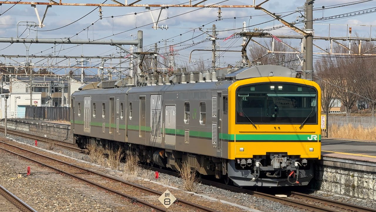 2026/02/21 回9532M E493系オク01 E131系800番台N12編成新津出場配給に伴う牽引機返却回送