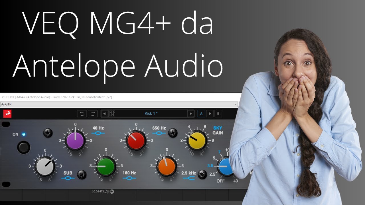 Garanta grátis o VEQ MG4+ da Antelope Audio por tempo limitado! 