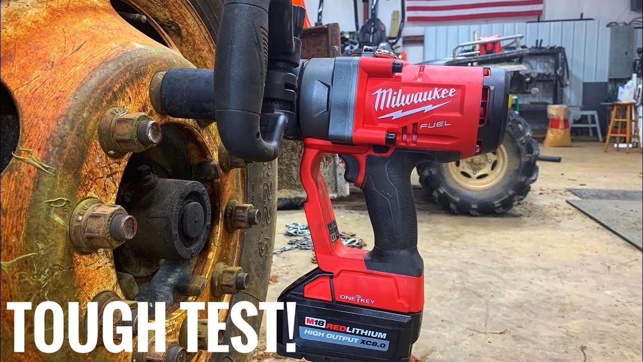Testing a Milwaukee 1” m18 impact