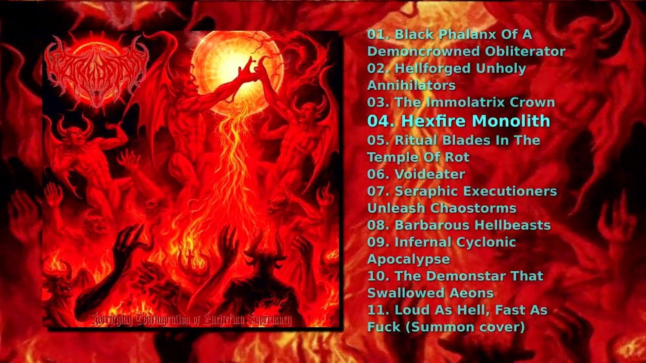 Stormdemon - A Horrifying Conflagration Of Luciferian Supremacy (Full Album)