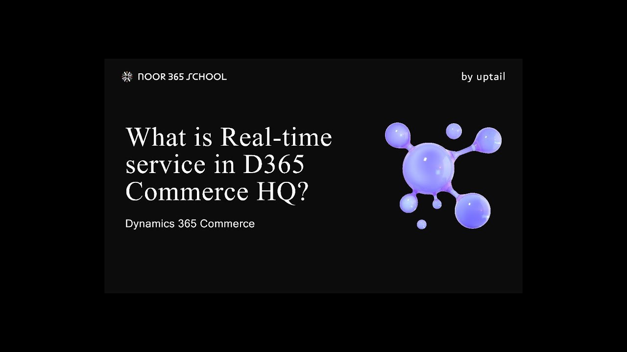 What is real-time service (RTS) in Dynamics 365 Commerce (HQ)?