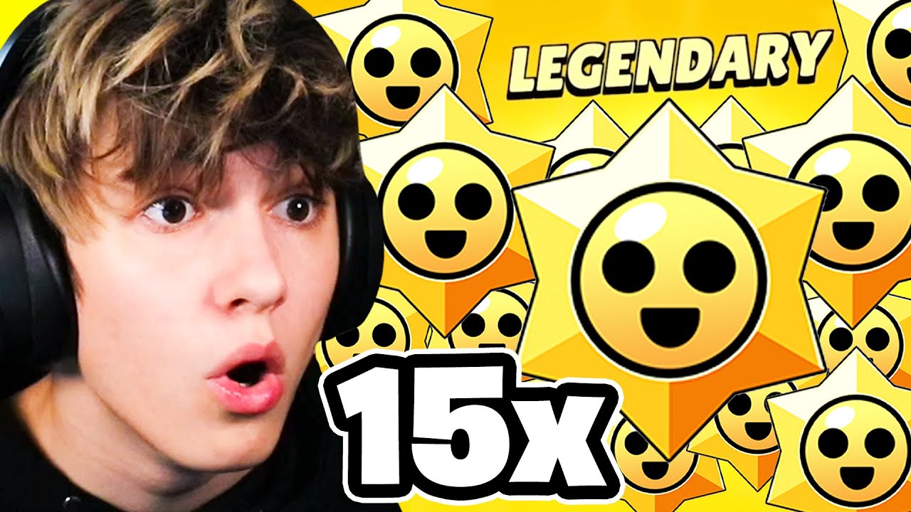 Otevřel Jsem 15 Legendary Star Drop!