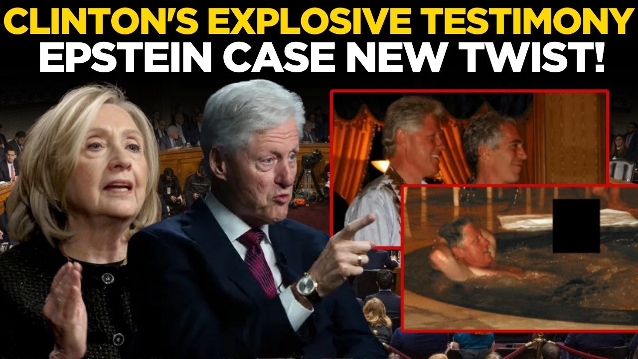 Epstein File Case LIVE | Clinton Testimony Grabs Capitals Attention | Epstein Files Released?