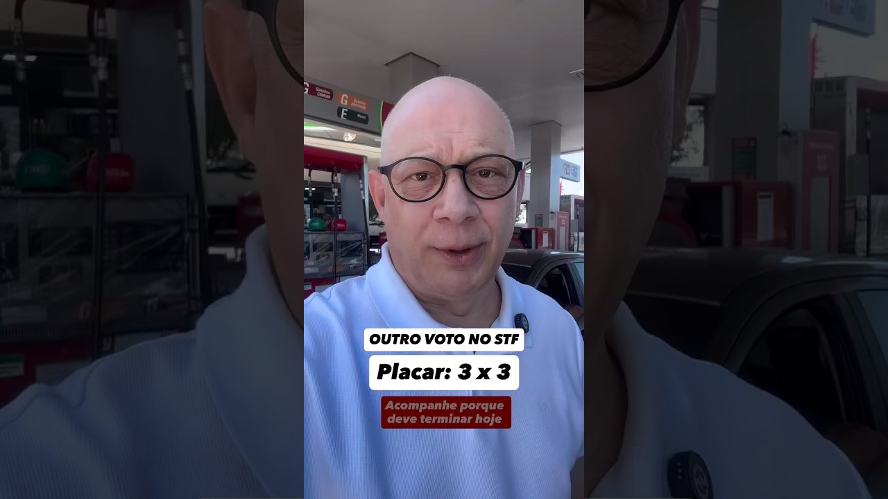 STF AGORA: 3 X 3. Novo voto do Ministro Luiz Fux empatou o debate sobre a aposentadoria especial