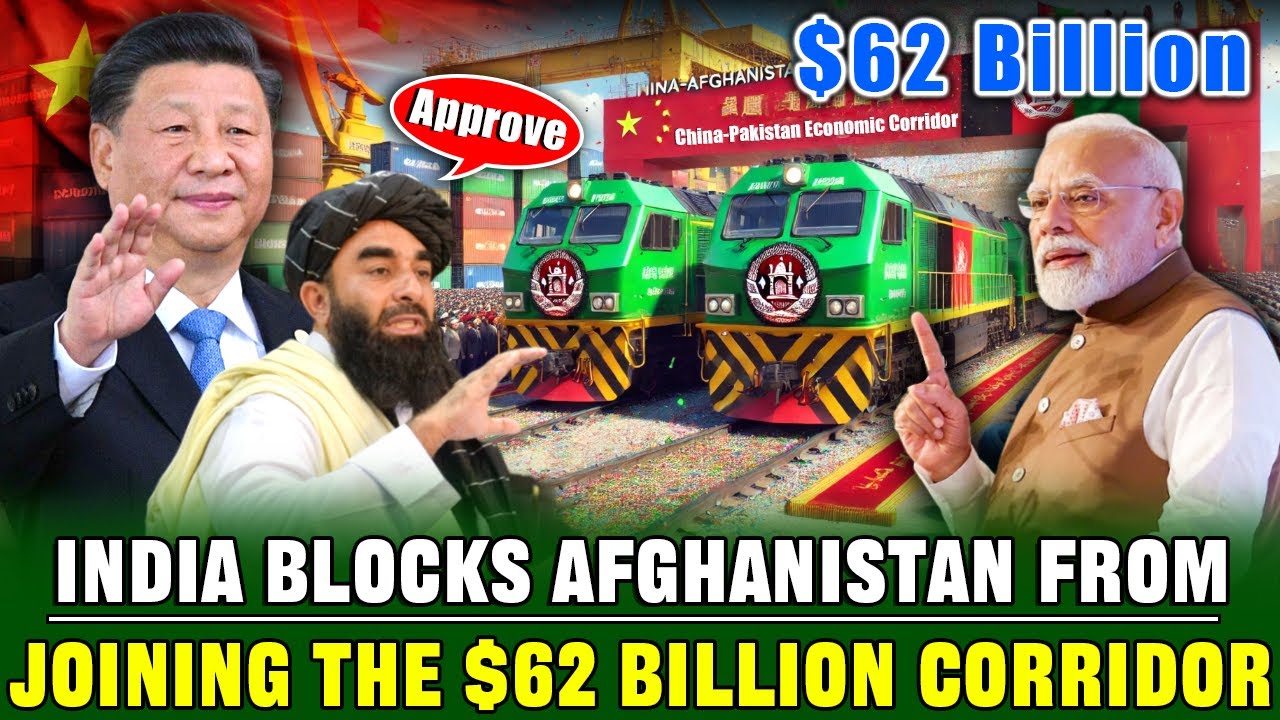 China's $62 Billion Strategic Corridor Will Connect Afghanistan | This Has Caused Panic in India!