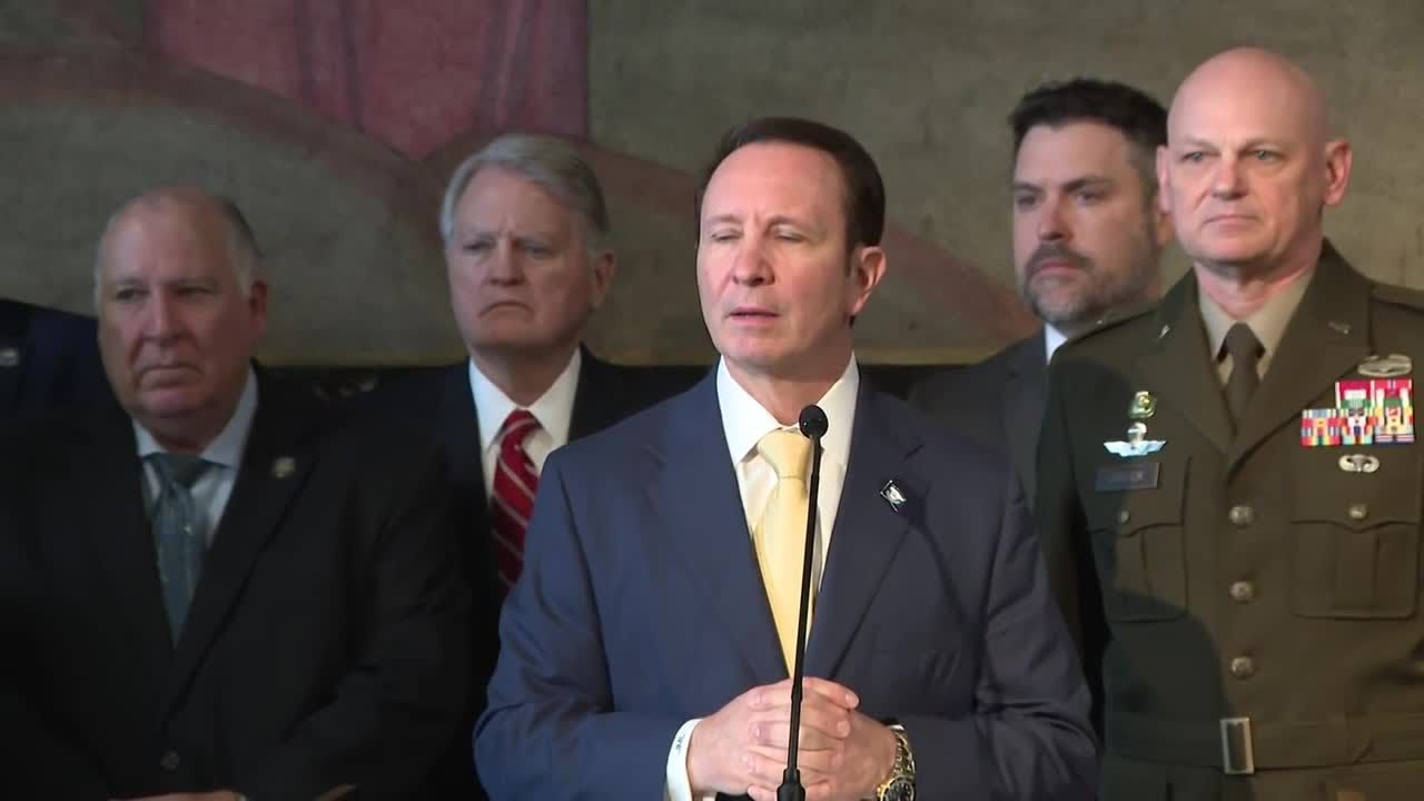 Gov. Jeff Landry sending troops to Texas border