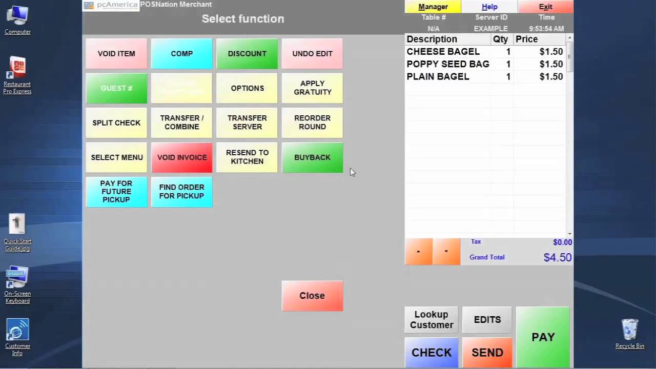 Restaurant Pro Express (RPE) - Creating Choice Items