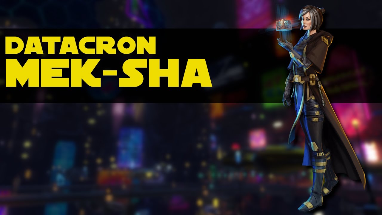 SWTOR Mek-Sha Datacrons - SWTOR Datacron Guide 2022